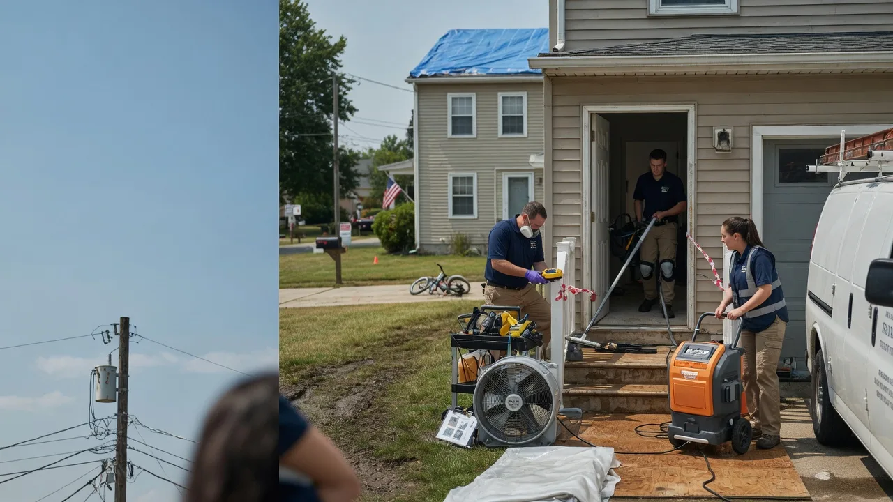 Water Damage Repair in Outlook, WA near me